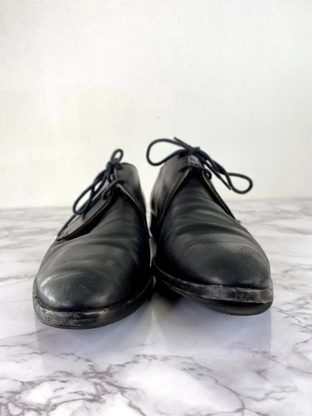Everlane Women's Black The Oxford Leather Shoes SZ 9